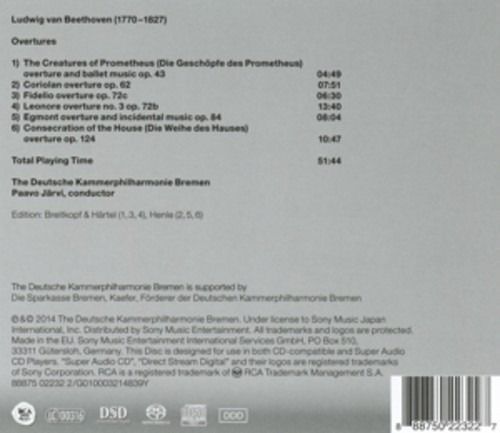 Overtures - Beethoven