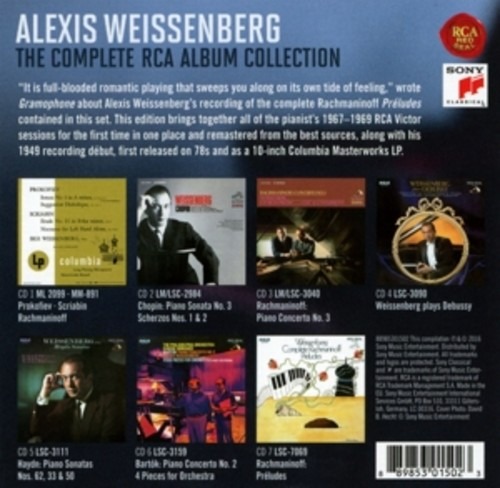 Complete RCA Album Collection - Alexis Weissenberg