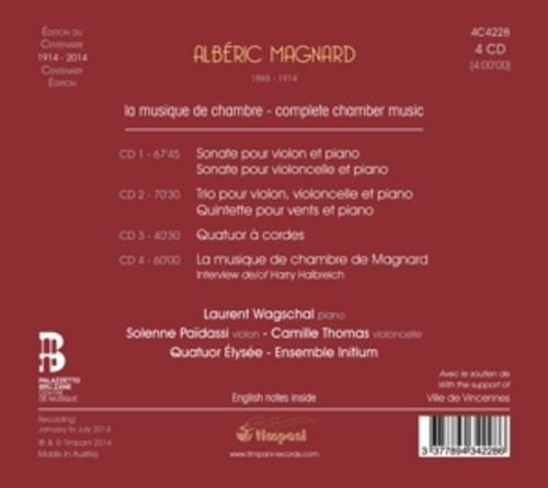 Alberic Magnard: La Musique De Chambre