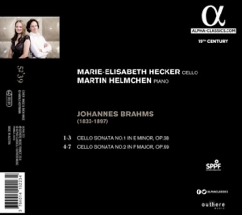 Johannes Brahms: Cello Sonatas - Hecker