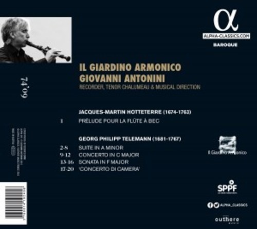 Georg Philipp Telemann: Blockflötenkonzert C-Dur - Giovanni Antonini