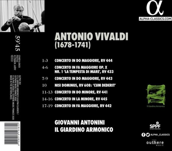 Antonio Vivaldi: Concerti Per Flauto - Il Giardino Armonico
