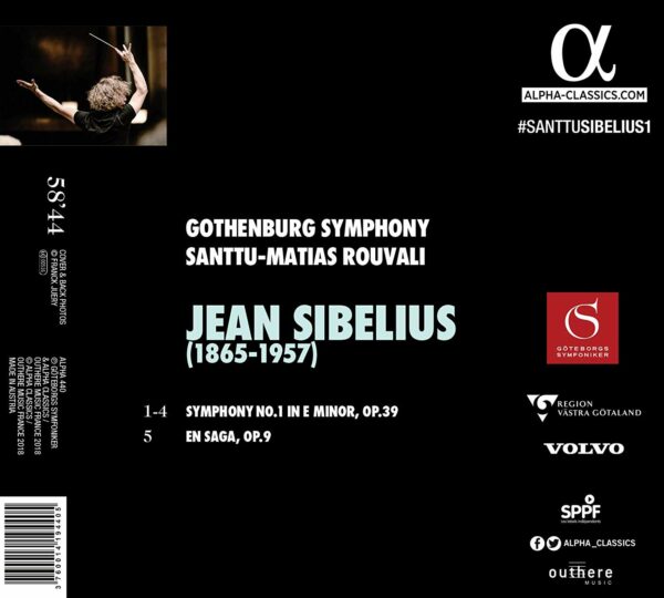 Sibelius: Symphony No.1, En Saga - Santtu-Matias Rouvali