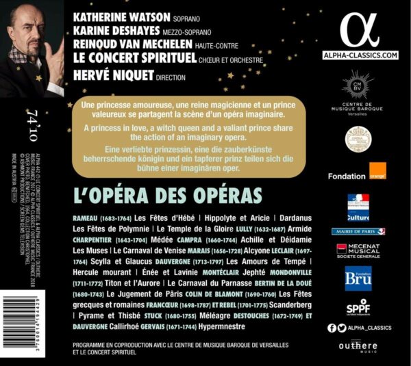 L'Opera Des Operas - Hervé Niquet