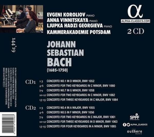 Bach: Concertos For Piano - Evgeni Koroliov