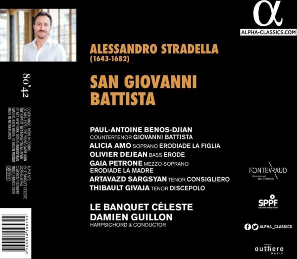 Alessandro Stradella: San Giovanni Battista - Damien Guillon
