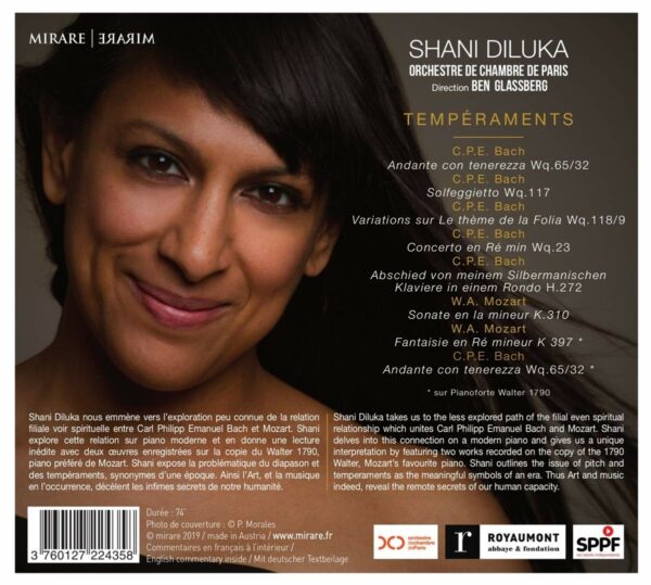 Temperaments - Shani Diluka