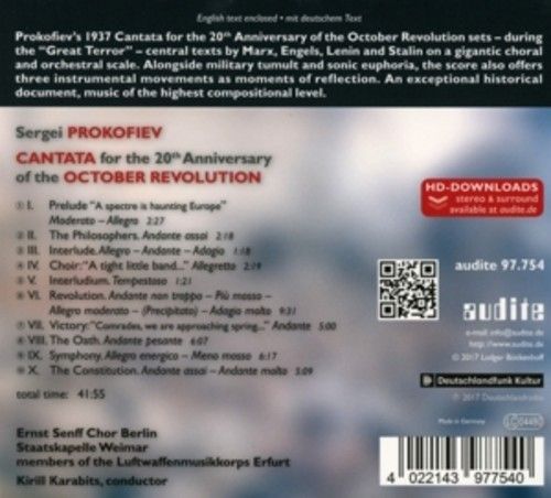 Prokofiev: Cantata October Revolution - Kirill Karabits