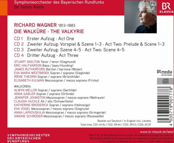 Wagner: Die Walküre - Simon Rattle