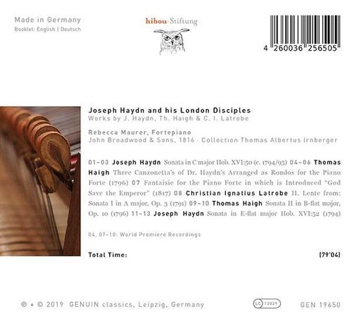 Joseph Haydn and his London Disciples - Rebecca Maurer