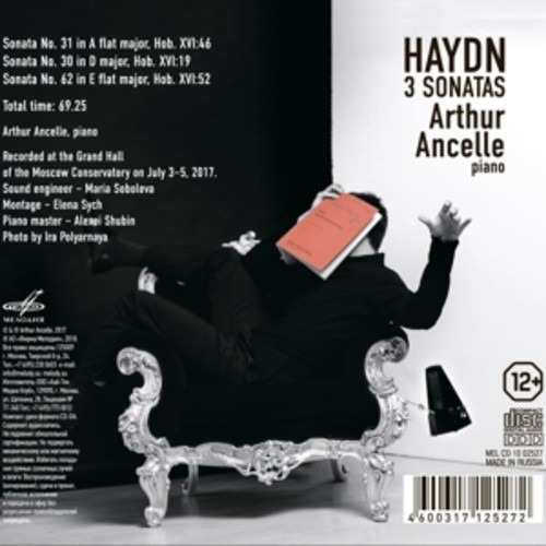Haydn: 3 Sonatas - Arthur Ancelle