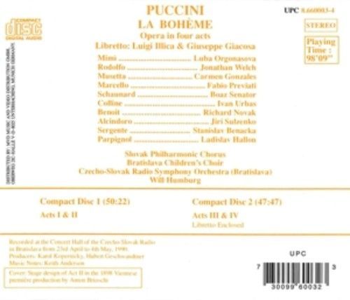 Giacomo Puccini: La Boheme