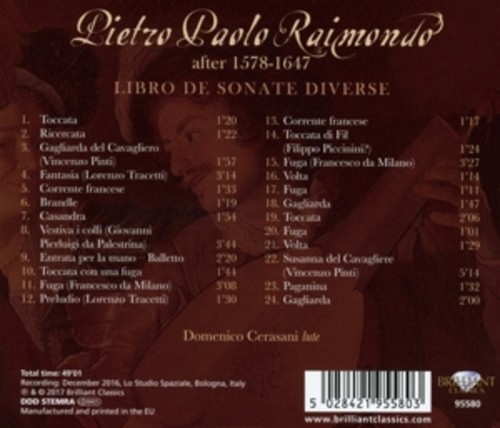 The Raimondo Manuscript: Libro de Sonate Diverse - Domenico Cerasani