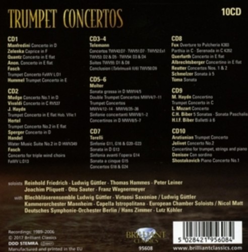 Trumpet Concertos - Ludwig Güttler