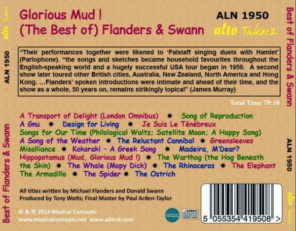 Glorious Mud ! - The Best Of Flanders & Swann