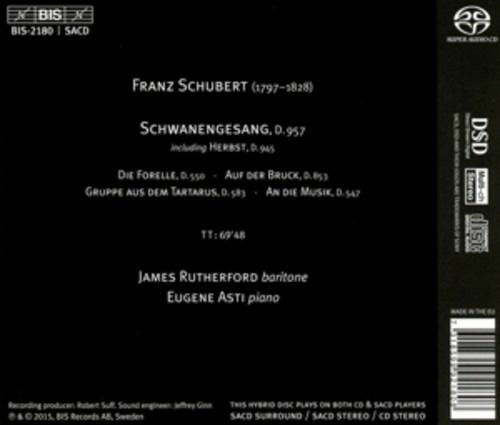 Schubert: Schwanengesang - Rutherford
