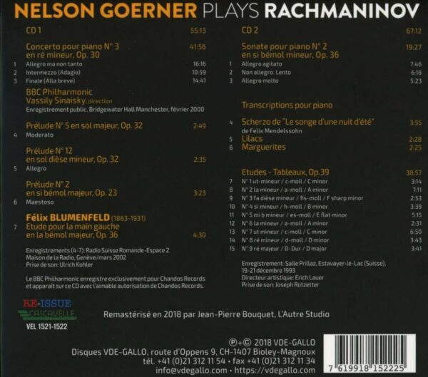 Nelson Goerner Plays Rachmaninov