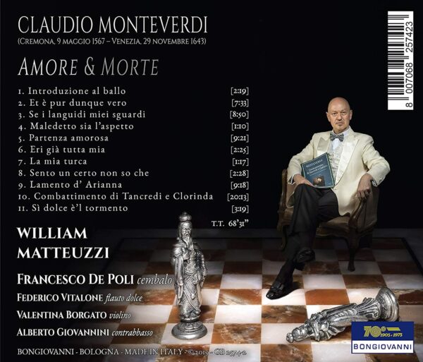 Monteverdi: Amore & Morte - William Matteuzzi