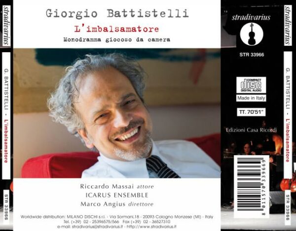 Giorgio Battistelli: L'Imbalsamatore - Riccardo Massai