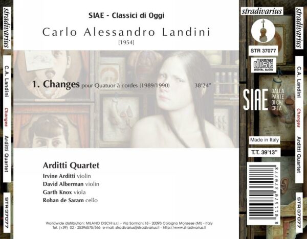 Carlo Alessandro Landini: Changes - Arditti Quartet