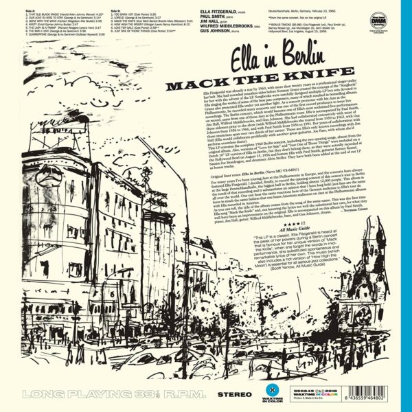 Ella In Berlin (Vinyl) - Ella Fitzgerald