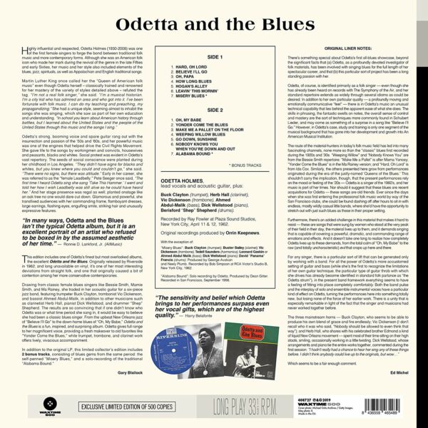 Odetta And The Blues (Vinyl) - Odetta