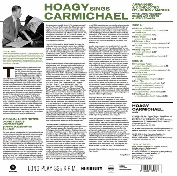 Hoagy Sings Carmichael (Vinyl) - Hoagy Carmichael
