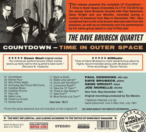 Countdown Time In Outer Space - Dave Brubeck Quartet