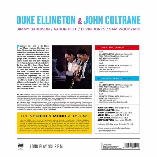 Ellington & Coltrane (Stereo & Mono Versions) - Duke Ellington & John Coltrane