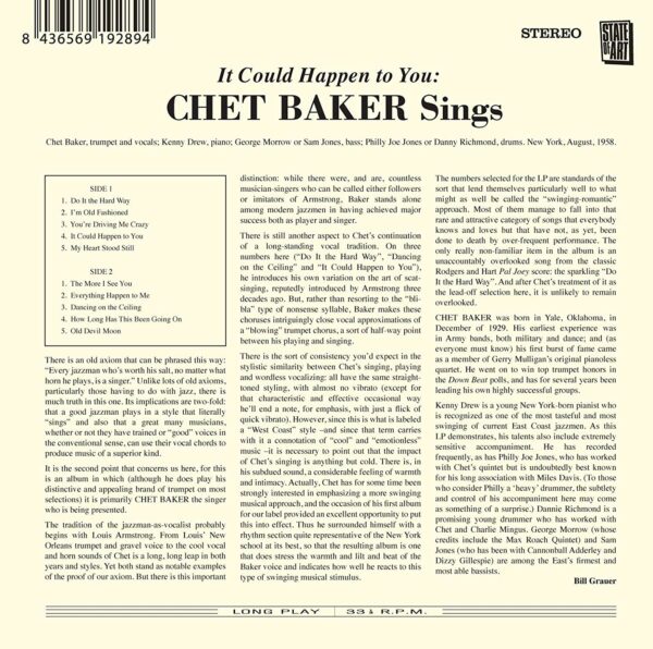 Chet Baker Sings: It Could Happen To You - Chet Baker