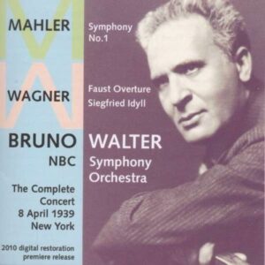 Mahler/Wagner : Symphony No.1/Faust Overture/Siegfried Idyll