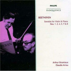 Beethoven : Violin Sonatas Nos. 1, 2, 4, 5, 7 & 8