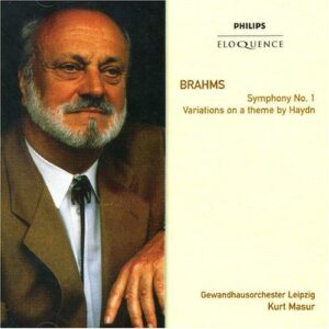 Brahms : Symphony No. 1/Haydn Variations