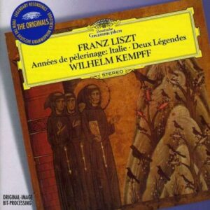 Liszt : Années De Pelerinage. Kempff.