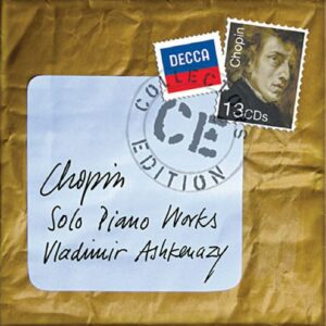 Chopin : Œuvres pour piano. Ashkenazy.