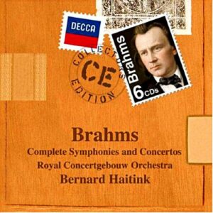 Brahms : Complete Symphonies & Concertos. Haitink.