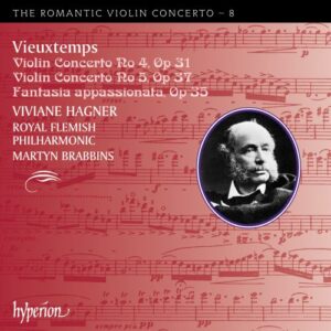 Vieuxtemps : Concertos pour violon n°4,5. Brabbins.