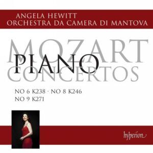 Mozart : Concertos pour piano n°6, 8, 9. Hewitt.