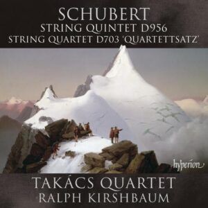 Schubert : Quintette à deux violoncelles. Quatuor Takacs.