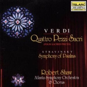 Quattro Pezzi Sacri / Symphony Of Psa