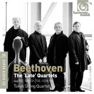 Beethoven : Les derniers quatuors à cordes. Quat. de Tokyo.