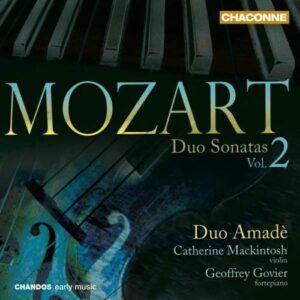 Wolfgang Amadeus Mozart : Sonates en duo (Volume 2)