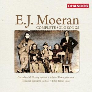 Moeran : Complete Solo Songs. Greevy, Talbot.