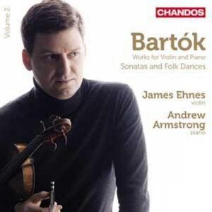 Bartók : Œuvres pour violon et piano, Vol. 2. Ehnes.