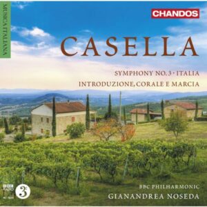 Casella : Oeuvres orchestrales, vol. 3. Noseda.