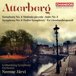 Atterberg : Symphonies n° 4 et 6. Järvi.