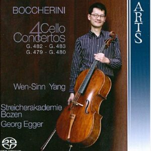 Boccherini : Concertos pour violoncelle. Egger.