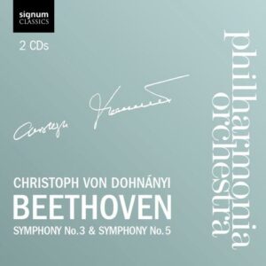 Beethoven : Symphonies n° 3 et 5. Dohnanyi.