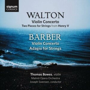 Walton, Barber : Concertos pour violon