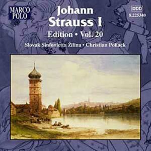 Johann Strauss I : Edition Strauss (Volume 20)